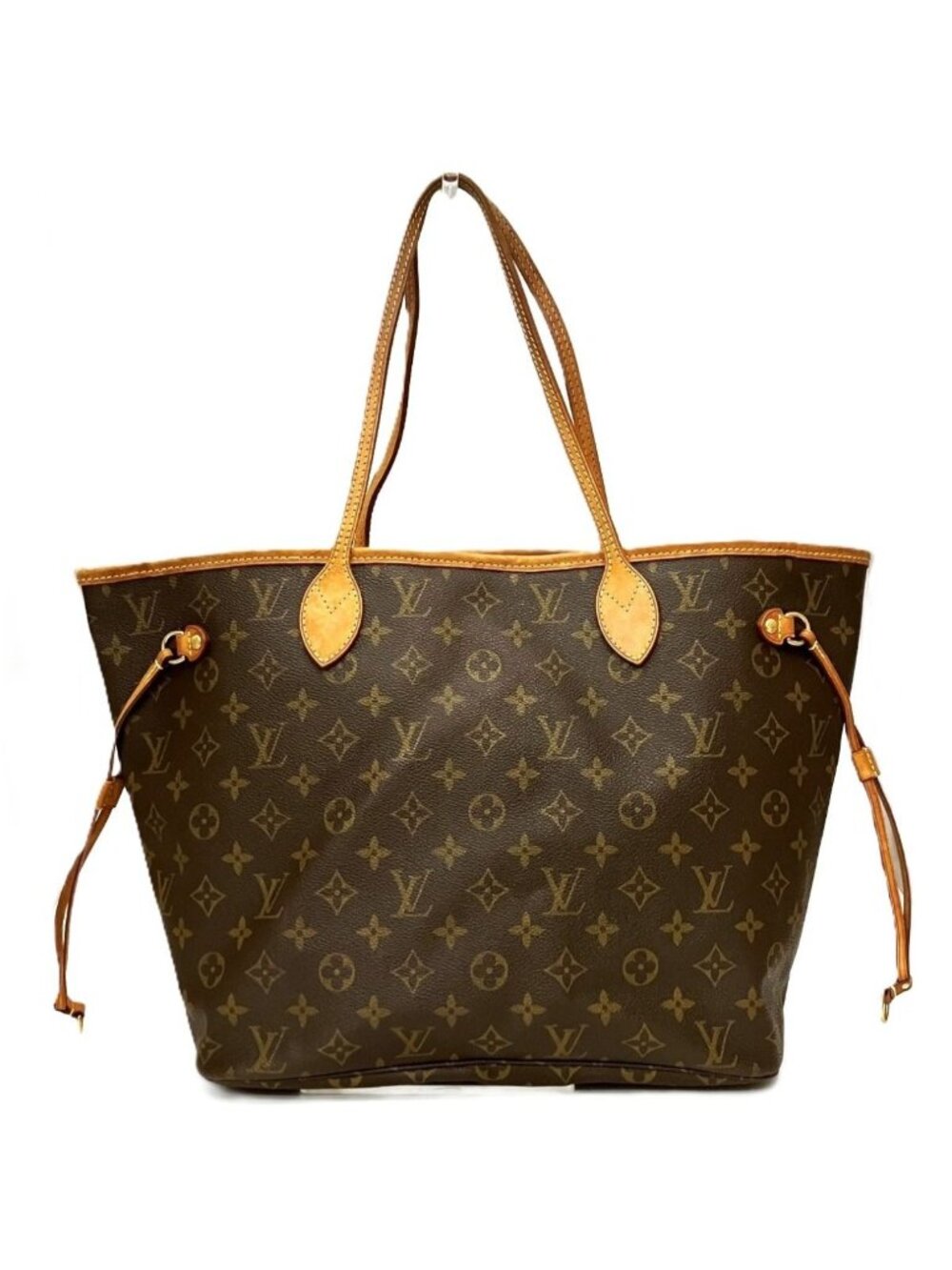 Louis Vuitton Neverfull MM Monogram Tote Bag Canvas